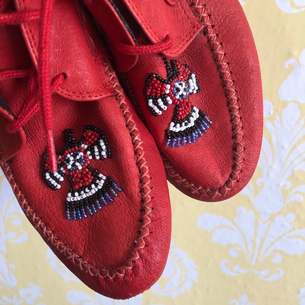 Hunters Run vintage Lace up Mocs sz: 7